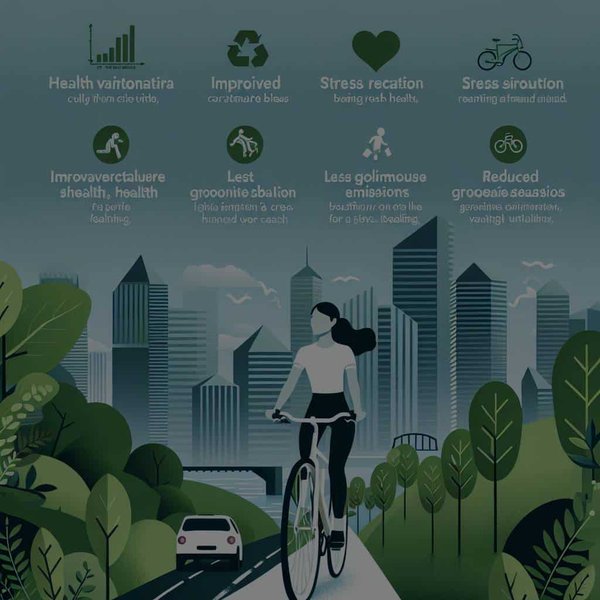 What Are the Health and Environmental Benefits of Cycling as a Primary Mode of Transportation?